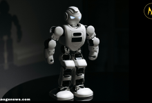 AI-powered smart home devices managing lighting, temperature, and security in 2025.