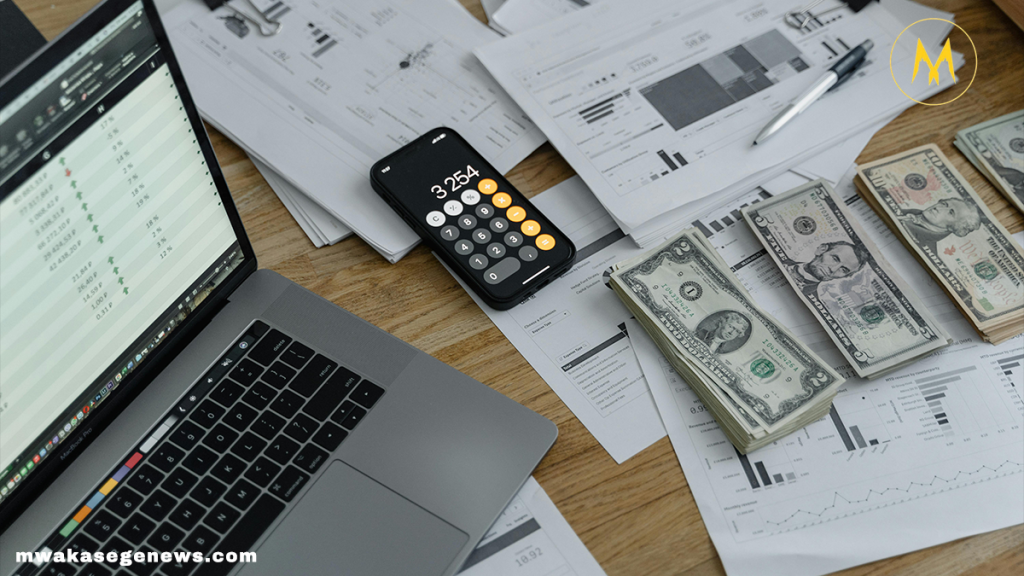 Person comparing online business options on a laptop screen