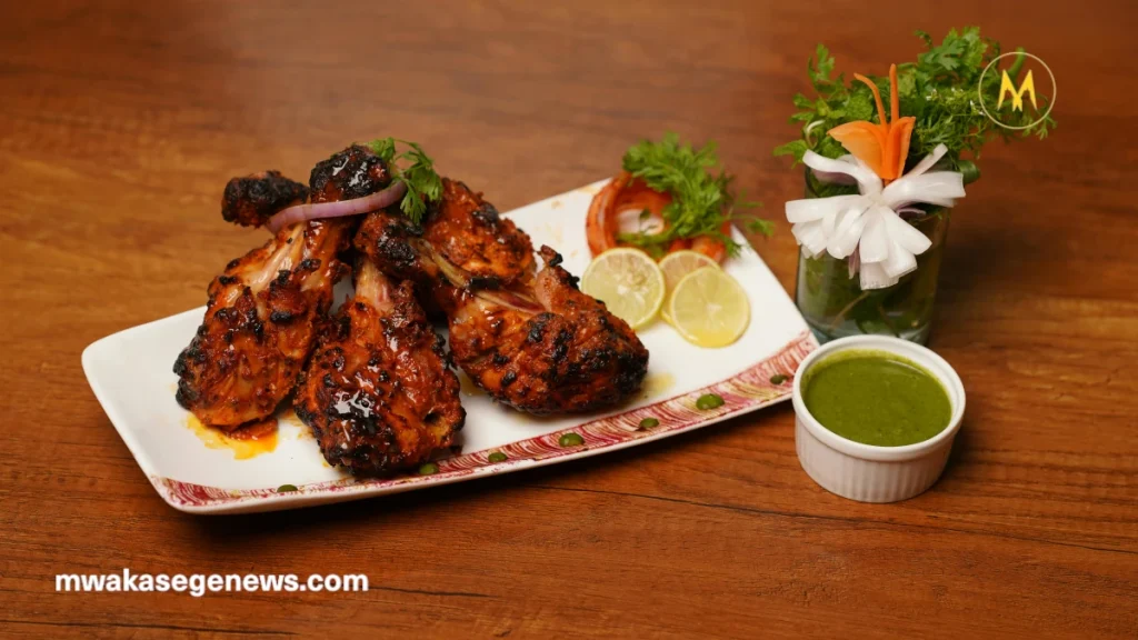 Colorful anti-inflammatory meal with salmon, greens, and sweet potatoes.