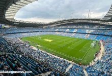 Manchester City vs Wydad players in action at Club World Cup