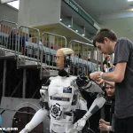 AI interface showing futuristic technology tools in 2025