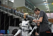 AI interface showing futuristic technology tools in 2025