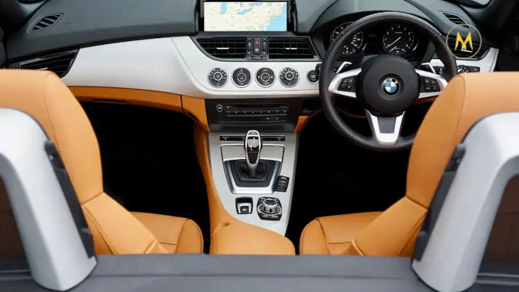 CarPlay Ultra system displaying navigation on a car touchscreen