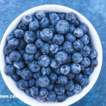 Fresh blueberries rich in antioxidants