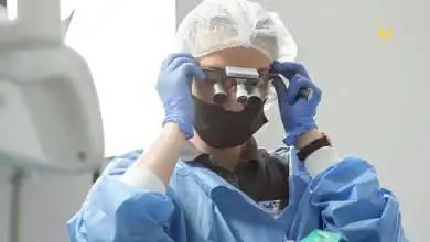 Myasthenia Gravis patient receiving medical treatment.