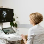 Brain tumor diagnosis MRI scan illustration