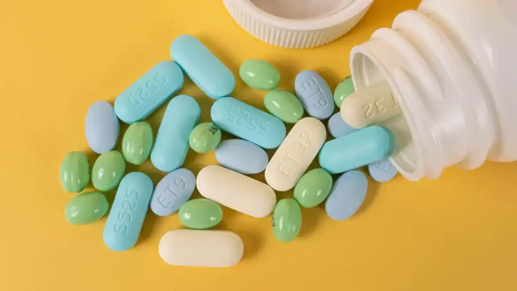 Tylenol tablets close-up