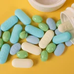 Tylenol tablets close-up