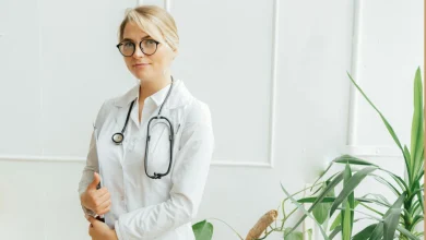 Person living with Parkinson’s disease receiving treatment and support