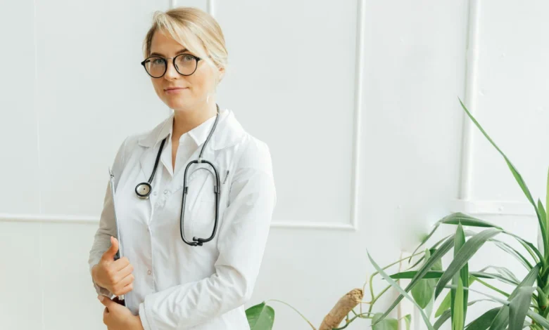 Person living with Parkinson’s disease receiving treatment and support