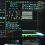 Digital creator securing online accounts with cybersecurity tools