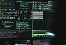 Digital creator securing online accounts with cybersecurity tools