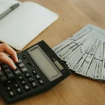 Person working on a laptop generating passive income online