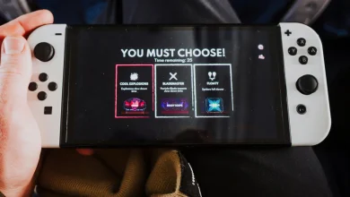 Nintendo Switch 2 console with Joy-Cons and game bundle in Europe 2025