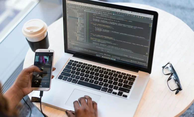 Digital creator practicing safe cybersecurity habits online