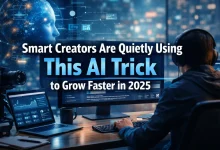 Smart creator using AI tools for content creation
