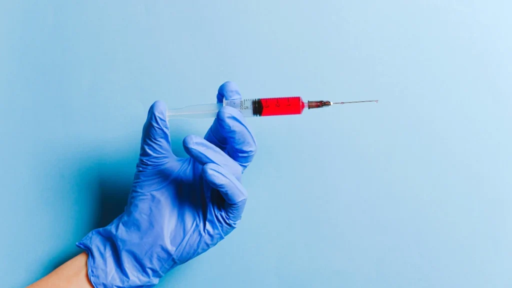 Medical professional discussing Hepatitis B prevention