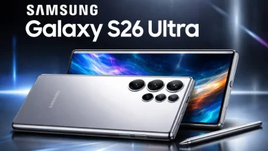 Samsung Galaxy S26 Ultra showcasing premium design and camera system