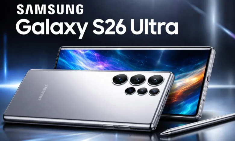 Samsung Galaxy S26 Ultra showcasing premium design and camera system