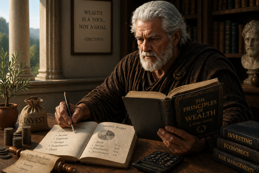 Stoic philosophy applied to long term wealth building